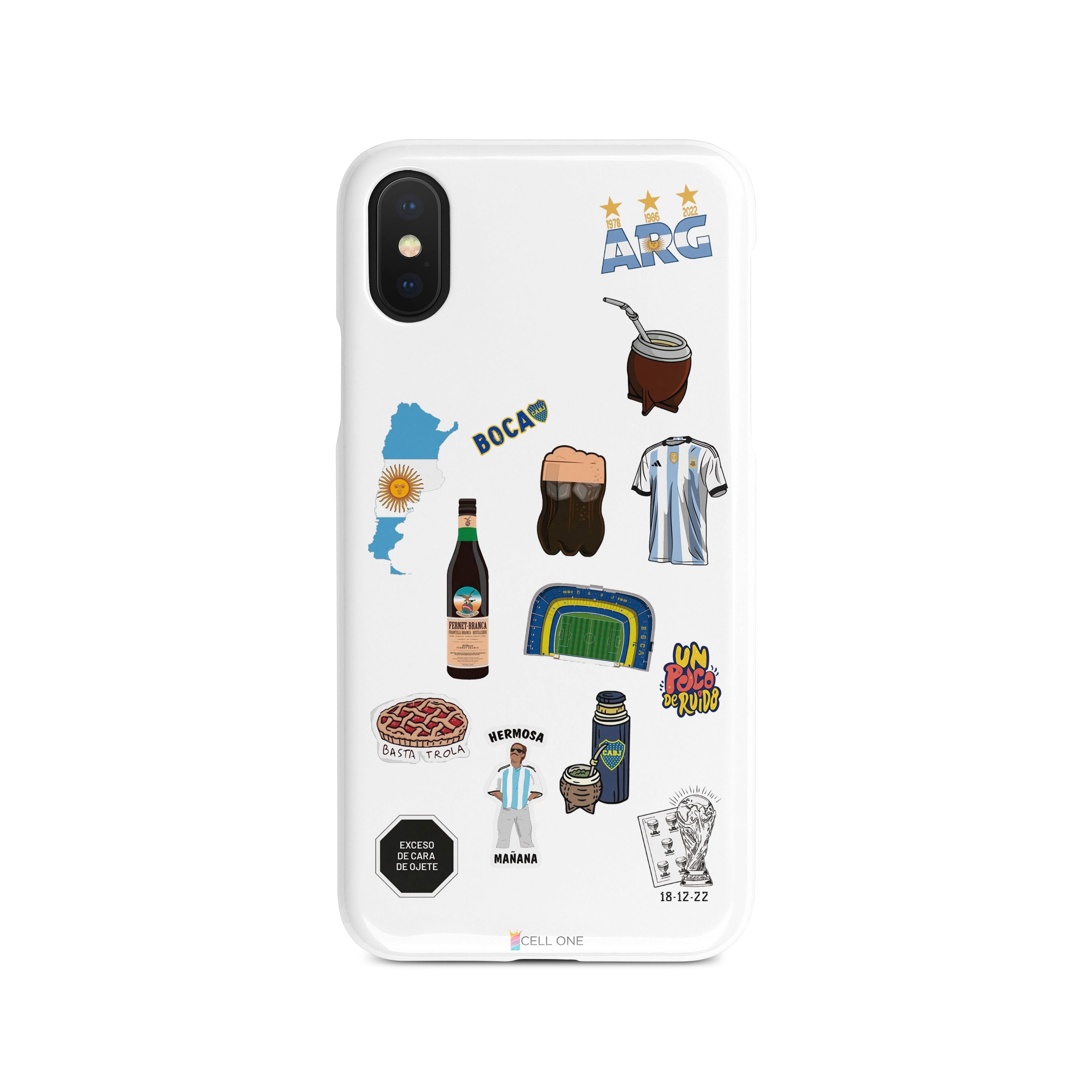 FUNDA PERSONALIZADA CELL ONE #318